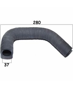 Патрубок радиатора нижний Jinma 184, 200, 204, 240, 244, 254