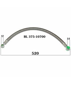 Топливопровод от помпы подкачки к фильтру КМ385BT/LL380BT