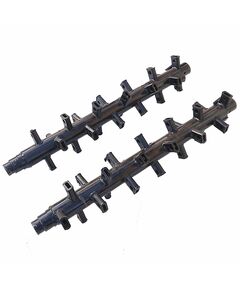 Вал под ножи для почвофрезы 1GQN-220 L=1115 мм (комплект) 25 креп.