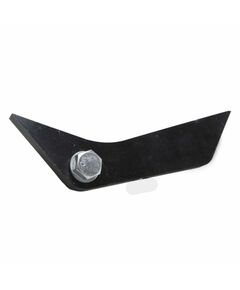 Нож (зуб, клык) грейдера навесного Н16 с крепежом, с болтом, гайкой и гровером