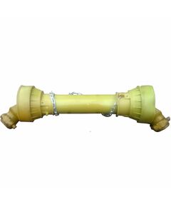 Вал карданный 6*6 шлицов, 660 мм, трехлимонник, крестовина 24х63 (20-30 л.с.) с кожухом