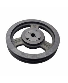 Шкив клиновой SPB 280.02 со втулкой тапербуш двухручейковый роторной косилки