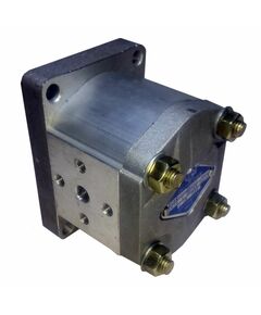 Насос шестеренчатый НШ левый CBJ-F306 / СBT-E306 (плоский прив. с площадкой, выходы под 180°) УРАЛЕЦ