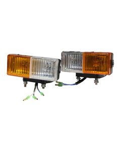 Фара передняя габарит с поворотом DongFeng 240/ 244 (комплект)