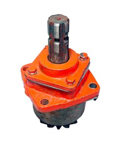 Вал ведущий редуктора с корпусом в сборе (квадратная крышка) Почвофреза 1GQN-120/140/150 (15/6 зуб.)