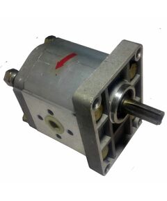 Насос шестеренчатый НШ левый CBJ-F314 / CBT-E314 (шлицевой привод с площадкой, выходы под 180°)