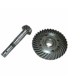 Шестерня коническая ведущая/ведомая переднего мост 11/36Т; главная пара DongFeng DF-240/244