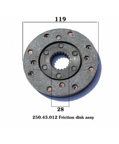 Диск тормозной Jinma