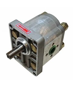 Насос шестеренчатый НШ левый CBN-Е310 / CBT-E310 (шлицевой привод, с площадкой, выходы под 180°)