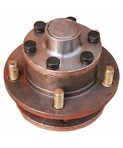 Ступица переднего колеса Уралец 224 в сборе (фланец 6 шлицов)