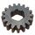 Шестерня редуктора (17 зубьев, 6 шлицов, d=36,5 мм) Почвофреза 1GQN-120/140/150