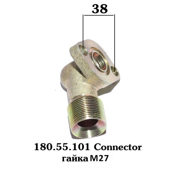 Фланец угловой М27