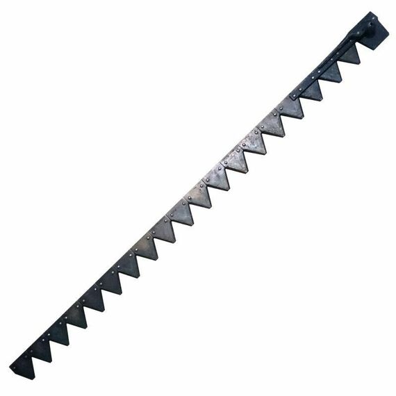 Нож в сборе (Полотно Нож) косилки 9G дополнительное (1,6м) (с шаром)