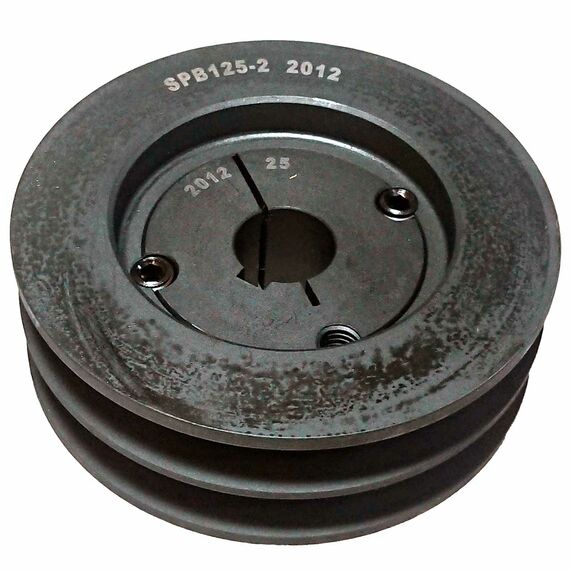 Шкив клиновой SPB 125-02 со втулкой тапербуш 2012.25 роторного плуга