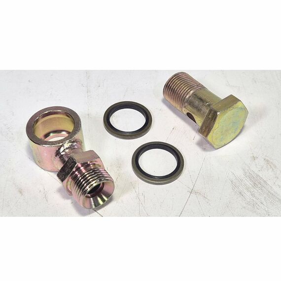 Комплект фитингов для установки РВД М20-М20 Banjo Комплект фитингов для установки РВД М20-М20 Banjo