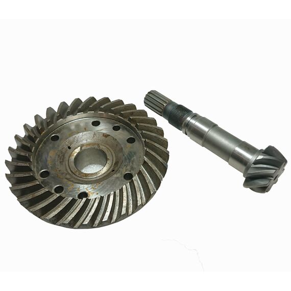 Шестерня коническая ведущая/ведомая переднего моста 8/30Т; L=182 мм главная пара Foton 244/254 Шестерня коническая ведущая/ведомая переднего моста 8/30Т; L=182 мм главная пара Foton 244/254