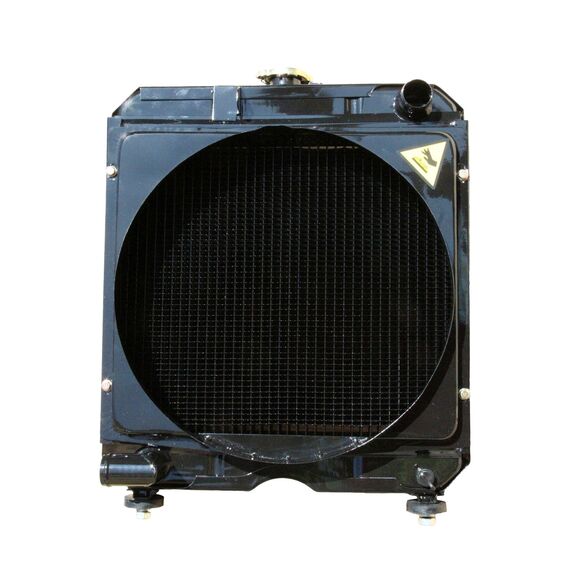 Радиатор DongFeng (D диффузора = 410 мм; посадочный по шпилькам = 360 мм) Радиатор DongFeng (D диффузора = 410 мм; посадочный по шпилькам = 360 мм)