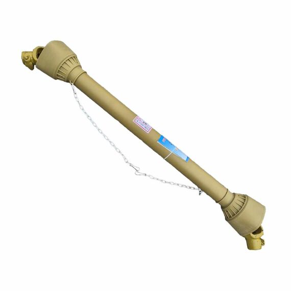 Вал карданный 6*6 шлицов, 1200 мм, трехлимонник, крестовина 30,2х106,3 (50-80 л.с.) с кожухом Вал карданный 6*6 шлицов, 1200 мм, трехлимонник, крестовина 30,2х106,3 (50-80 л.с.) с кожухом