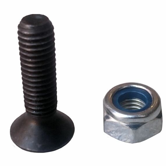 Болт М8х25 + гайка М8 самоконтр. (закаленные) пресс-подборщик YK0850/YK0870 Болт М8х25 + гайка М8 самоконтр. (закаленные) пресс-подборщик YK0850/YK0870