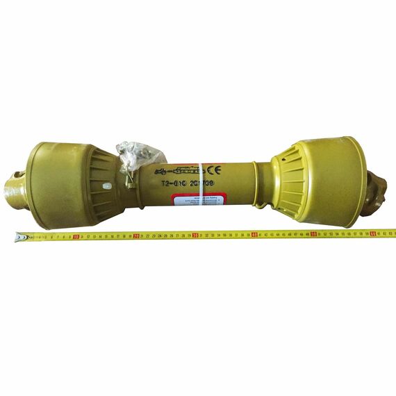 Вал карданный 6*6 шлицов, 610 мм трехлимонник, крестовина 24х63 (20-30 л.с.) с кожухом Вал карданный 6*6 шлицов, 610 мм трехлимонник, крестовина 24х63 (20-30 л.с.) с кожухом