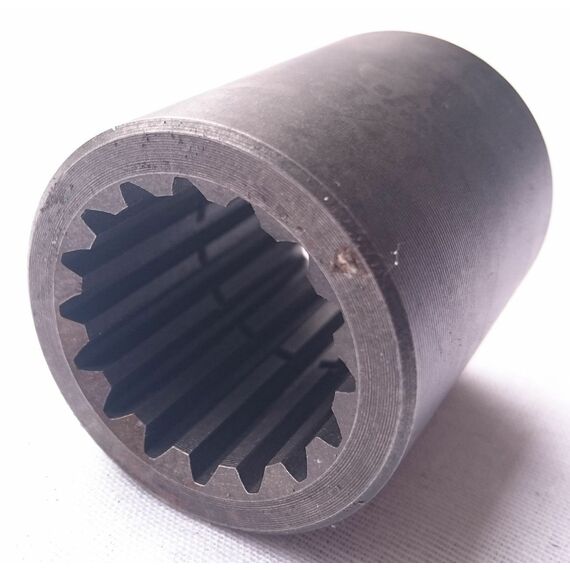 Втулка шлицевая (муфта) карданного вала Jinma 244/254 (L=55 мм; 16 шлицов) Втулка шлицевая (муфта) карданного вала Jinma 244/254 (L=55 мм; 16 шлицов)