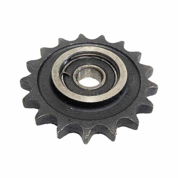 Звездочка натяжная, обводная для щетки коммунальной 17 зуб. Звездочка натяжная, обводная для щетки коммунальной 17 зуб.