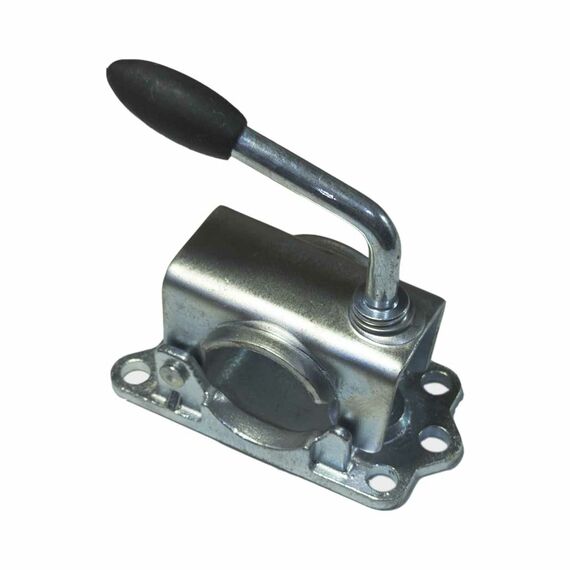 Хомут опорных элементов LBG48 под стойку F48 мм (Крепление опорной ноги прицепа)