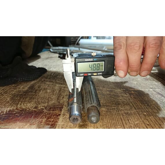 Вал корзины (муфты) сцепления Z-6/6 L=375 мм шлиц 5мм; Синтай 180,220