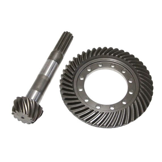 Шестерня коническая ведущая/ведомая переднего моста 10/45Т; L=275 мм. главная пара DongFeng 354/404