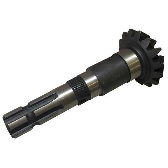 Вал ведущий редуктора почвофрезы 1GQN-120/140 (15/6 зуб)
