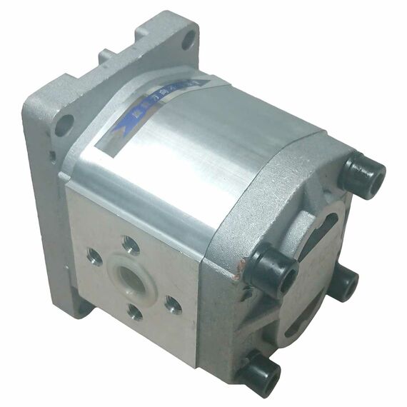 Насос шестеренчатый НШ левый CBN-E310 / CBT-E310 (плоский привод, с площадкой, выходы под 180°)