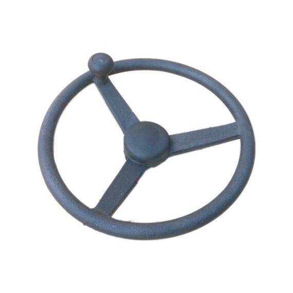 Рулевое колесо с ручкой (лентяйкой) в сборе, руль Уралец/ Xingtai 120-224