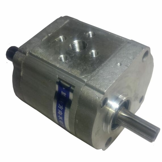 Насос шестеренчатый НШ левый CBN-E314L (шлицевой привод, выходы под 90°)