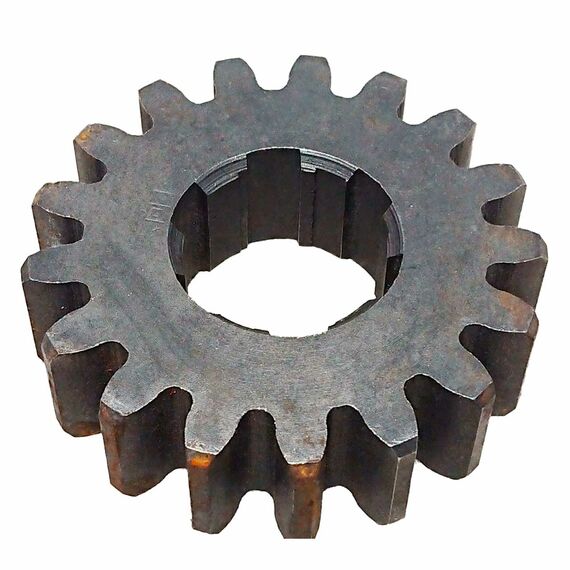 Шестерня редуктора (17 зубьев, 6 шлицов, d=36,5 мм) Почвофреза 1GQN-120/140/150