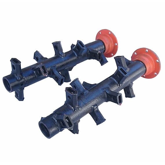 Вал под ножи для почвофрезы 1GQN-125 L=590 мм. со ступицей (комплект) 15 креплений