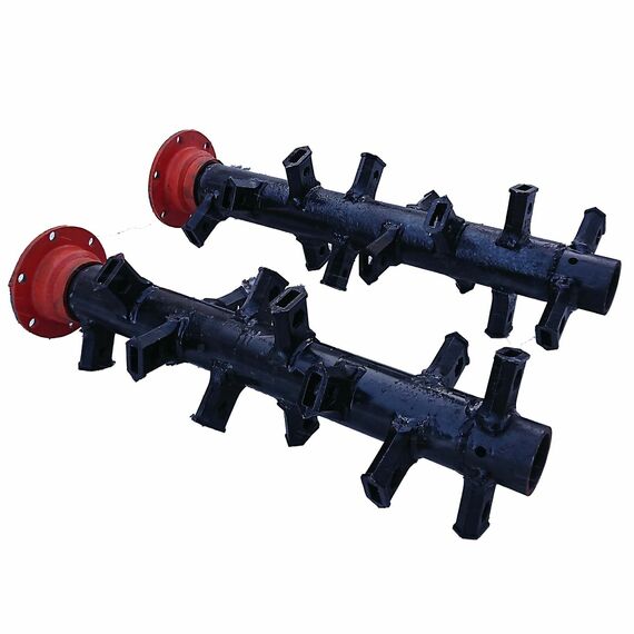 Вал под ножи для почвофрезы 1GQN-140 L=650 мм со ступицей (комплект)